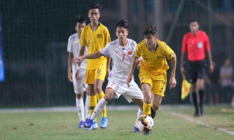 Trận đấu kịch tính U16 Việt Nam vs U16 Australia